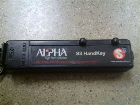 Unlike the original, in my detacher there is no anti-theft tag and the gate will not notice your entrance to the store. . Alpha s3 handkey for sale